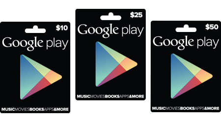Google Play禮品卡