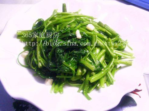 蒜炒通菜 蒜炒通菜