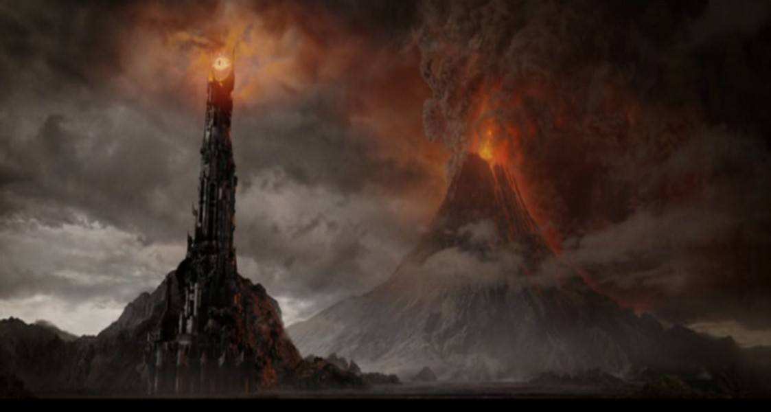 《魔戒》中魔多的末日火山及巴拉多