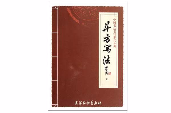 中國書法書寫形式分類：斗方寫法