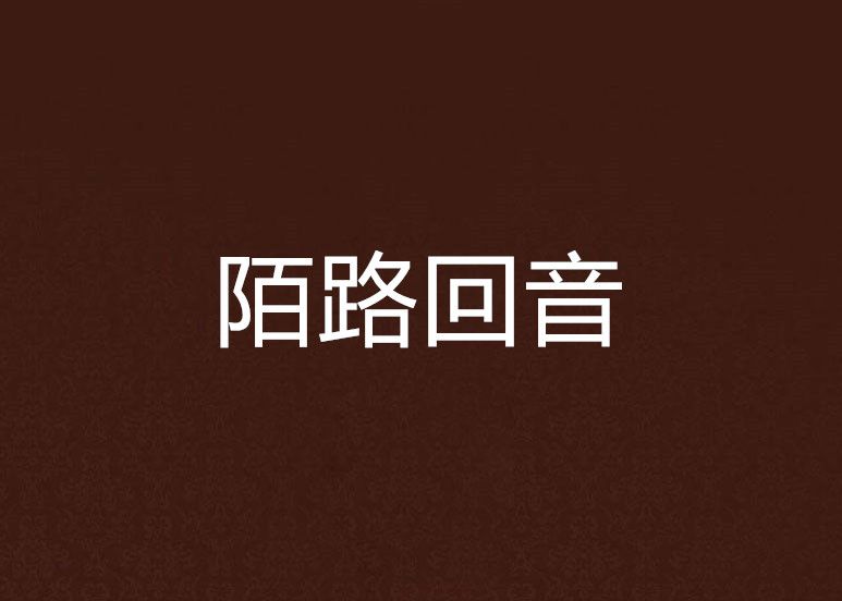 陌路回音