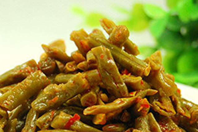 辣味豇豆 辣味豇豆
