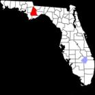 佛羅里達州利伯提縣的地理位置