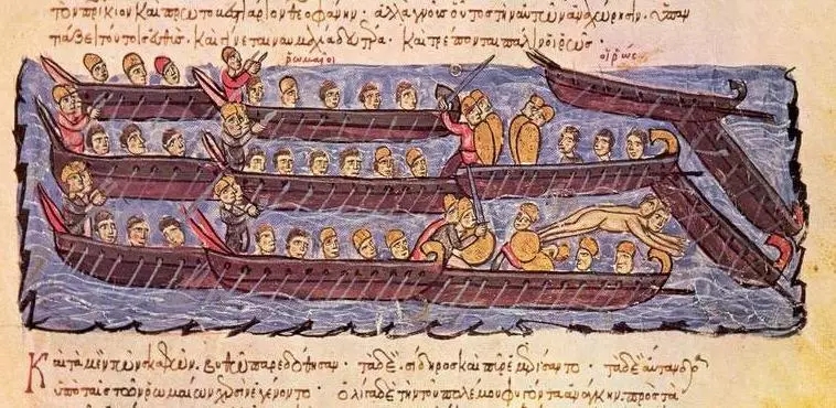 中世紀手抄本上的法蒂瑪艦隊
