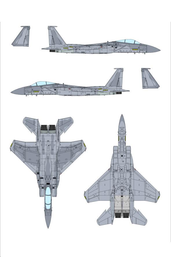 F-15淺灰色“羅盤幽靈”空優塗裝