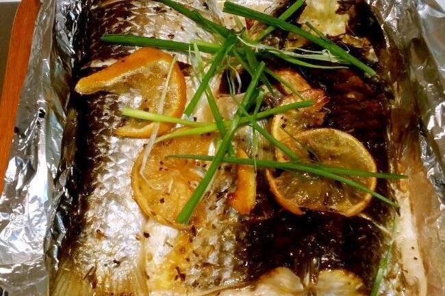 紙包香草魚 紙包香草魚