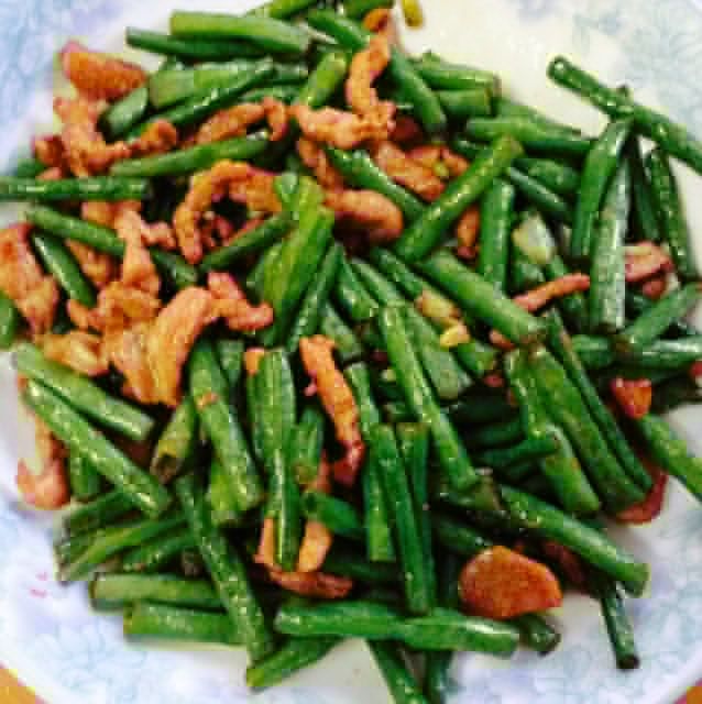 肉絲豇豆 肉絲豇豆