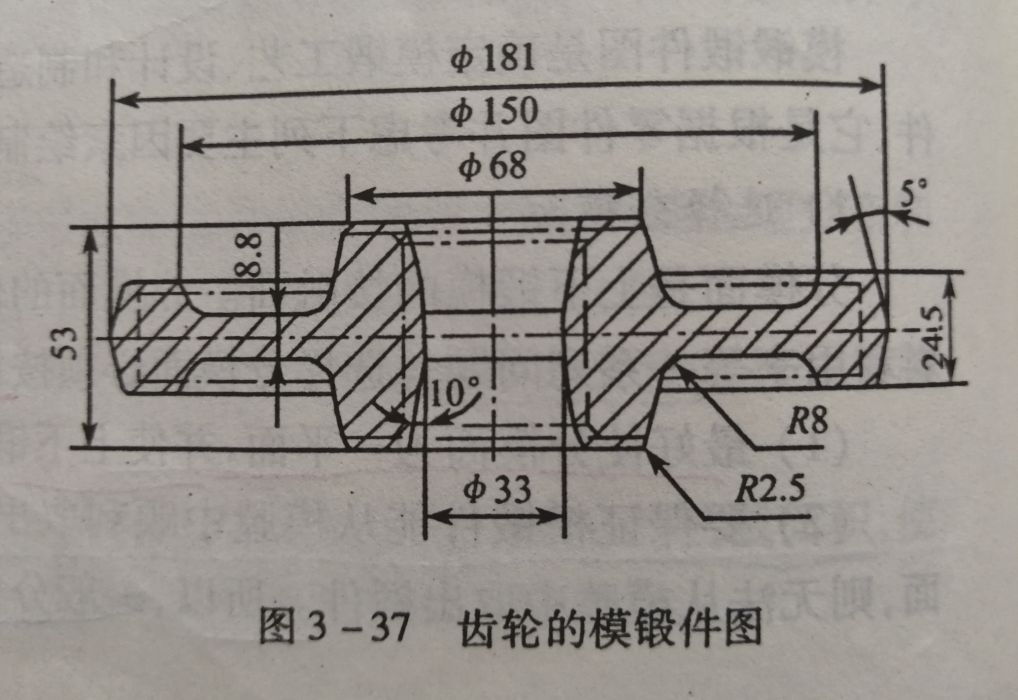 模鍛鍛件圖