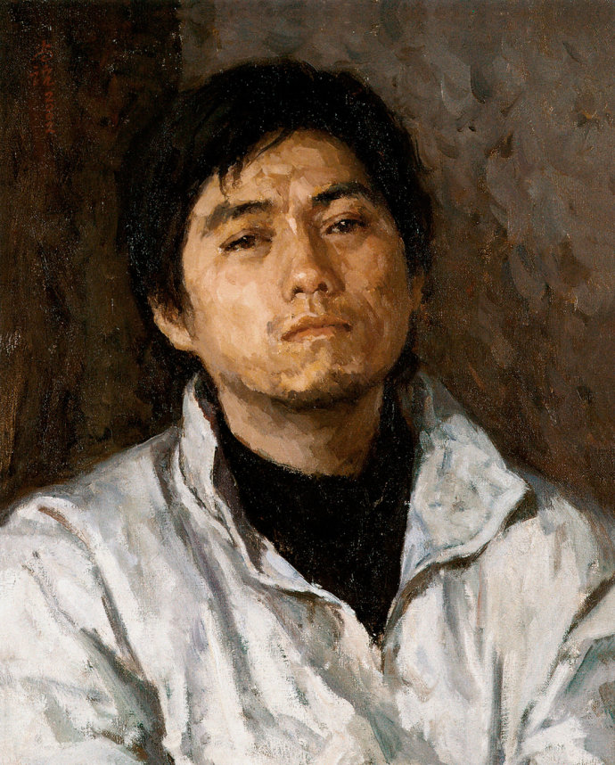 靳尚誼《學生的肖像》