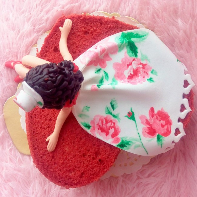 公主裸蛋糕