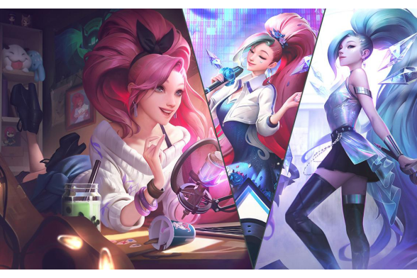 K/DA ALL OUT(遊戲《英雄聯盟》中的薩勒芬妮皮膚) K/DA ALL OUT(遊戲《英雄聯盟》中的薩勒芬妮皮膚)