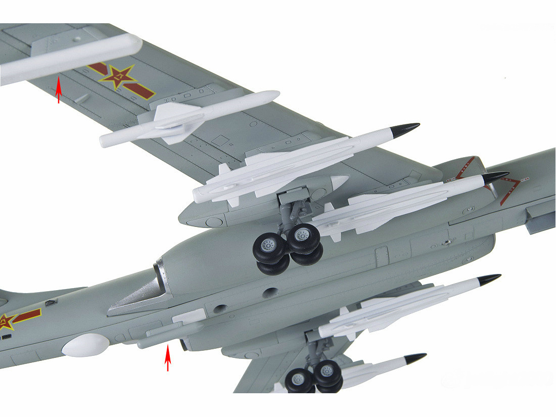 轟-6KH轟炸機3D模擬圖