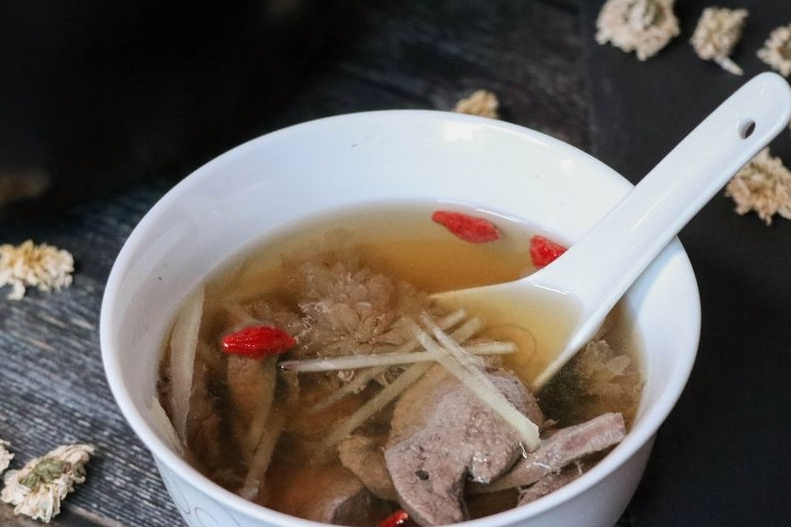 豬肝藥膳 豬肝藥膳