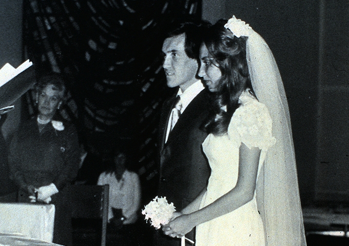 1973年，皮涅拉和塞西莉亞結婚