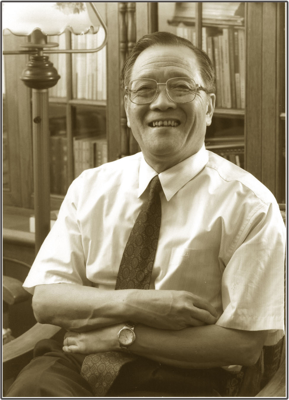 陳光中教授 攝於2000年