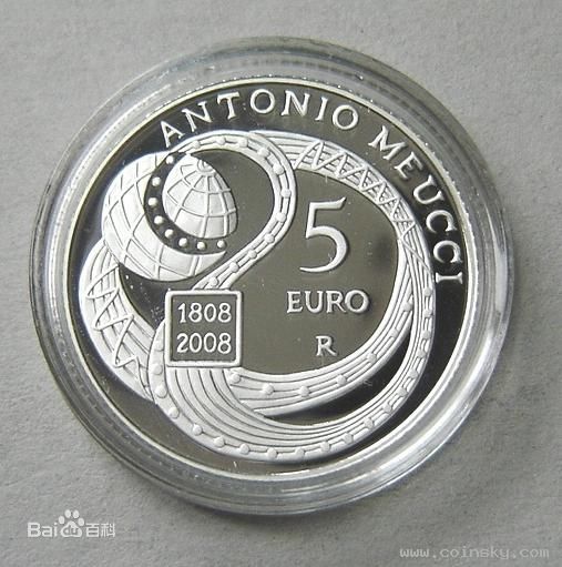 紀念梅烏奇誕辰200周年發行的紀念幣