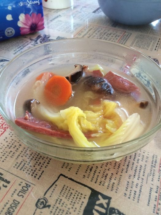 火腿白菜清湯 火腿白菜清湯