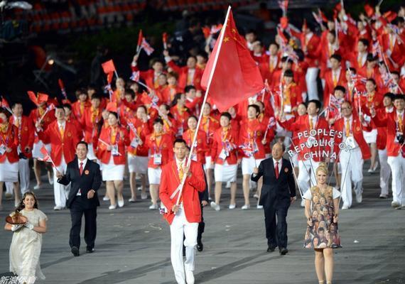 中國奧運會旗手