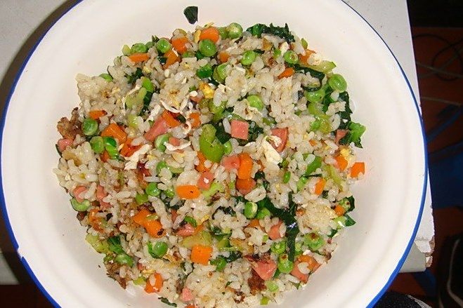蠶豆炒飯 蠶豆炒飯