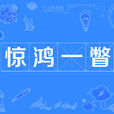 驚鴻一瞥(詞語) 驚鴻一瞥(詞語)