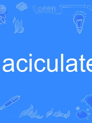 aciculate aciculate