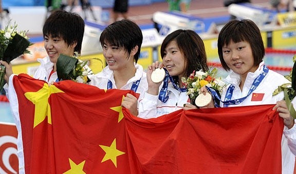 中國女子游泳隊