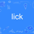 Lick(英文單詞) Lick(英文單詞)