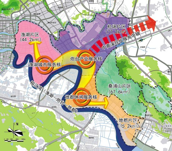 揭陽空港經濟區規劃圖