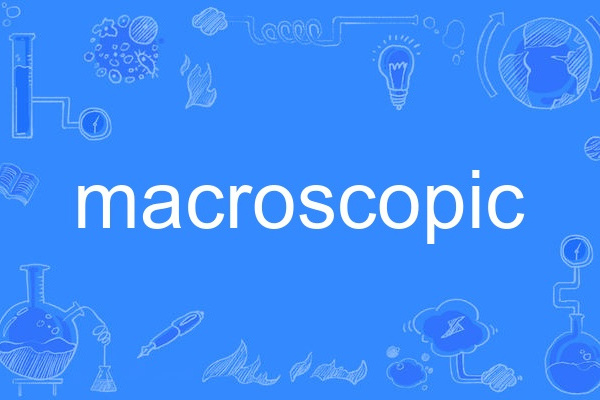 macroscopic macroscopic