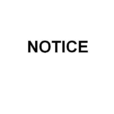 Notice(詞語釋義)