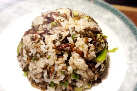 鹹菜臘肉炒飯 鹹菜臘肉炒飯