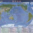 世界地圖：世界地形