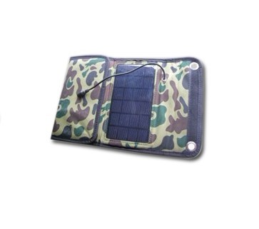 5W攜帶型太陽能摺疊式充電器