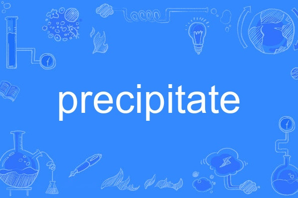 precipitate precipitate