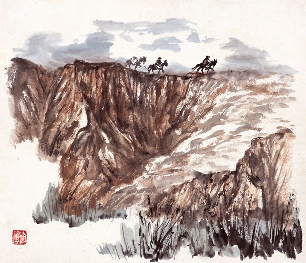 祁連山寫生9 祁連山寫生9