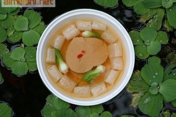 肝糕湯 肝糕湯