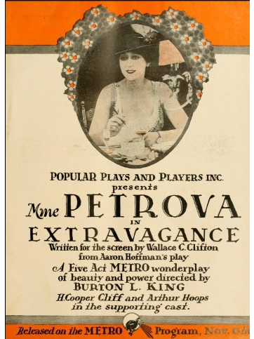 Extravagance(美國1916年Burton L. King執導的電影) Extravagance(美國1916年Burton L. King執導的電影)