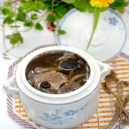 茶樹菇芋頭湯