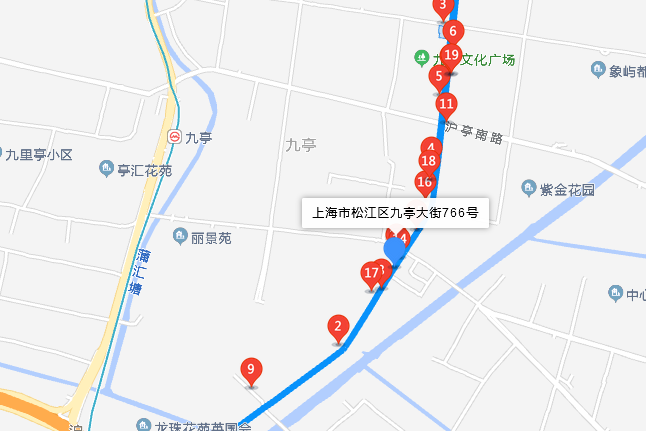 九亭大街766號 九亭大街766號