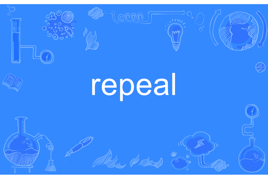 repeal repeal