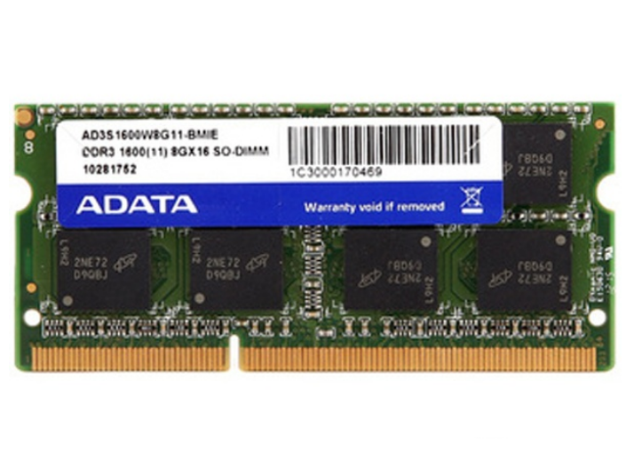威剛8GB DDR3L 1600 威剛8GB DDR3L 1600