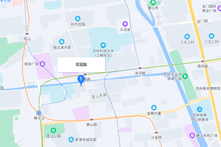 塔園路 塔園路