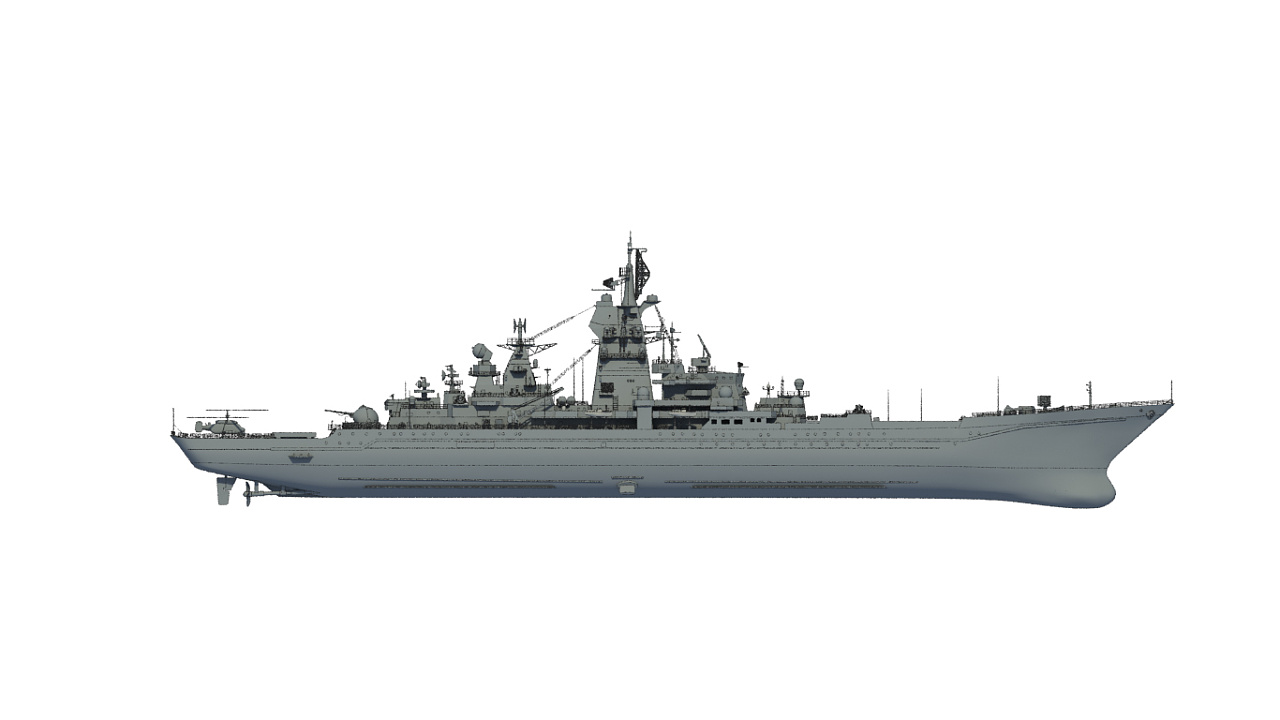 基洛夫級巡洋艦外型