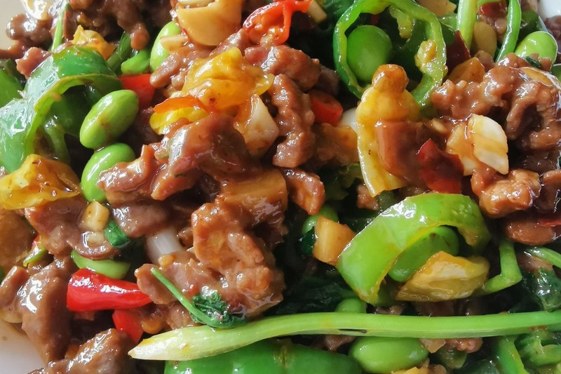 三椒牛肉 三椒牛肉