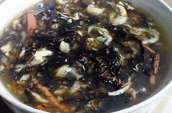 雞絲髮菜湯 雞絲髮菜湯
