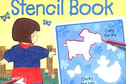 Farmyard Tales Stencil Book