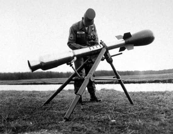 美國陸軍冷戰初期裝備的M-388核火箭筒
