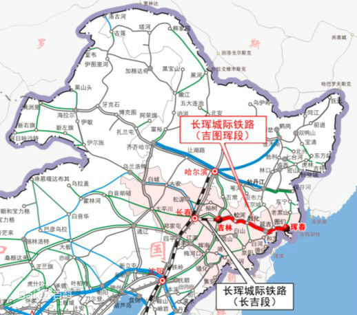 長琿城際鐵路(吉琿鐵路客運專線)