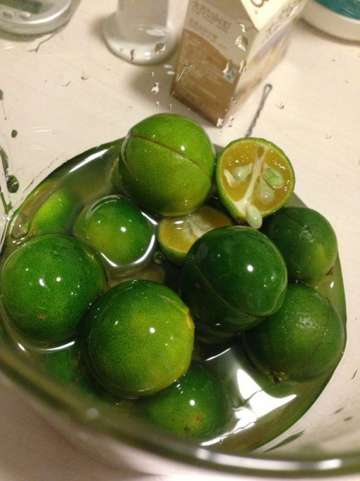 蜜漬小青檸 蜜漬小青檸