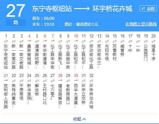新鄉公交27路 新鄉公交27路